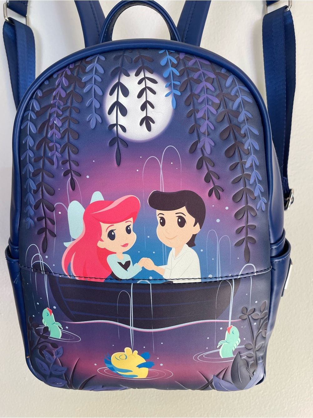 Loungefly Disney The Little Mermaid Gondola Scene Kiss the Girl Mini Backpack
